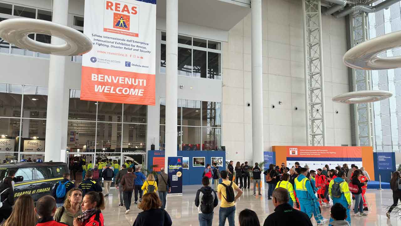 REAS: grande successo per la fiera internazionale dell’emergenza<br>Nuovo record: 30mila presenze dall’Italia e altri 40 Paesi del mondo