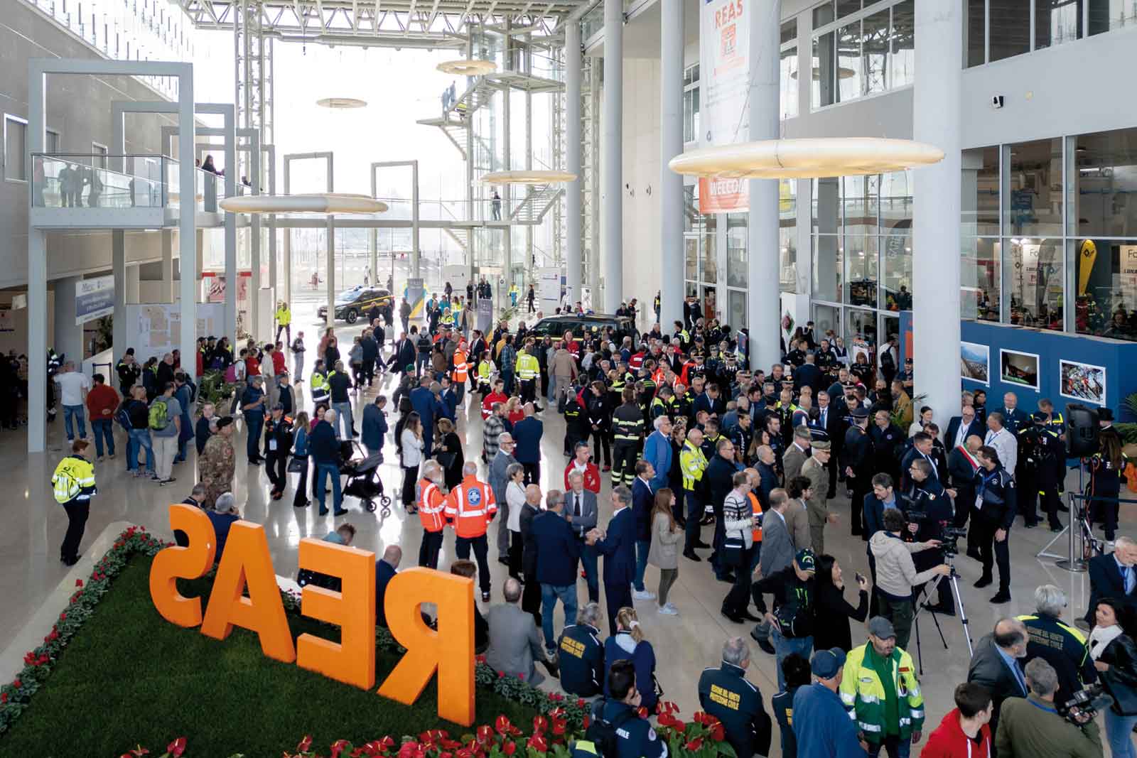 REAS 2025: cresce il Salone internazionale su emergenza e soccorso<br>Presenti 309 espositori da 35 Paesi al Centro Fiera di Montichiari (BS)