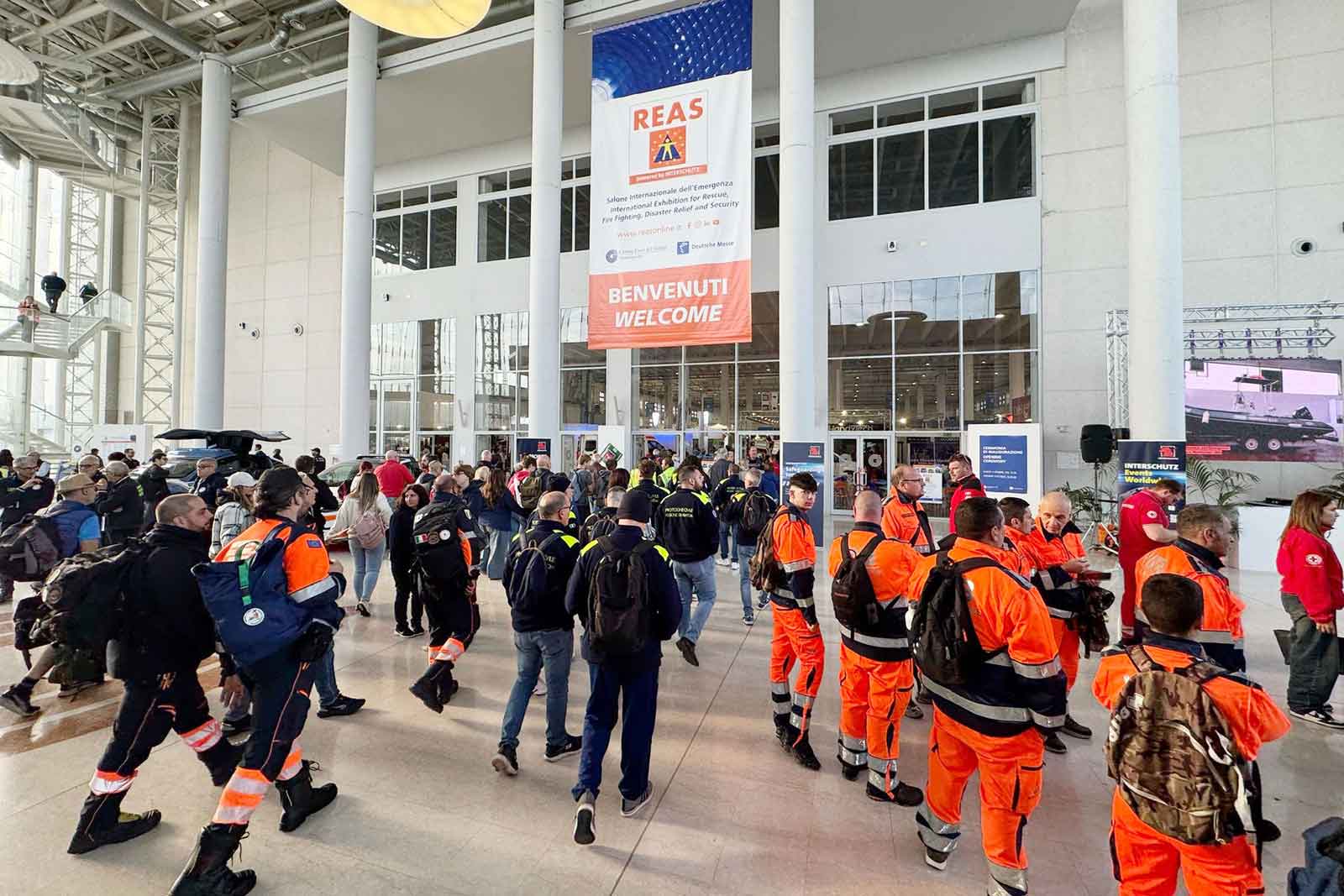 REAS: grande successo per la fiera internazionale dell’emergenza<br>311 espositori e oltre 30mila presenze dall’Italia e altri 50 Paesi